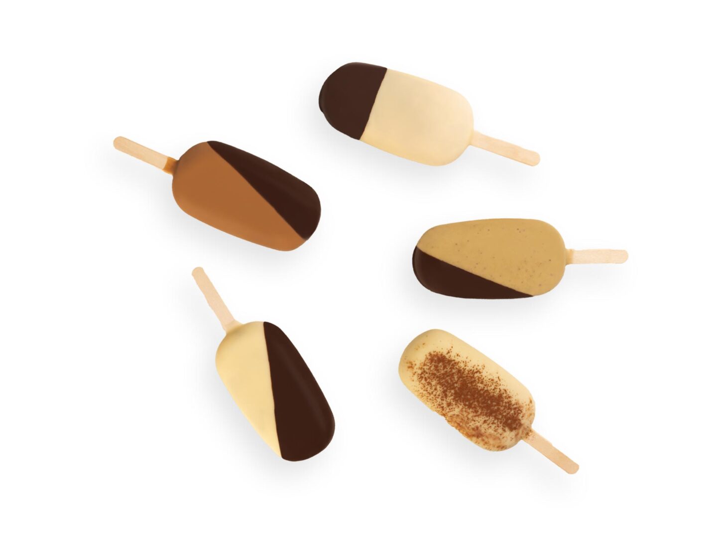 Gelateria C'Era Una Volta fresh homemade icecream sticks