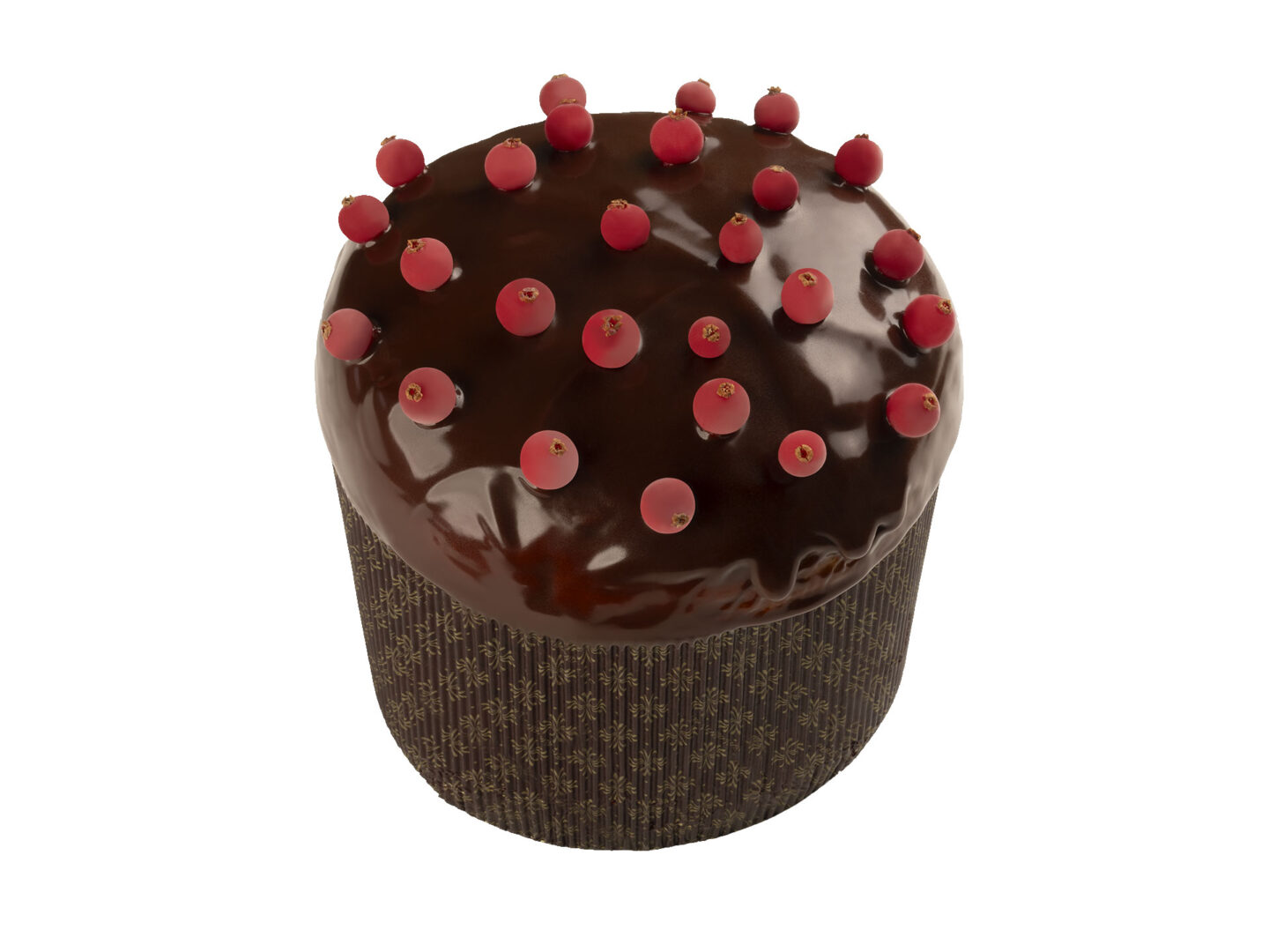 C'Era Una Volta garnished panettone